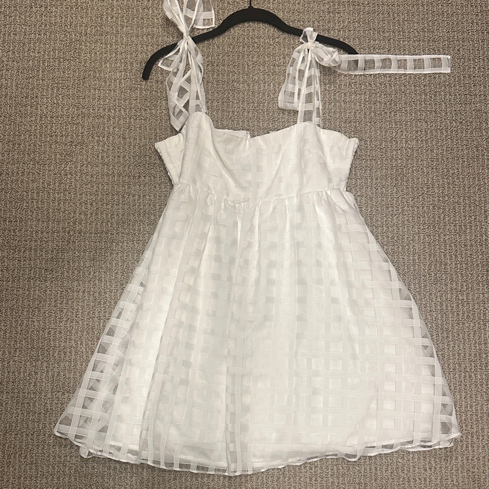 Charming White Dress